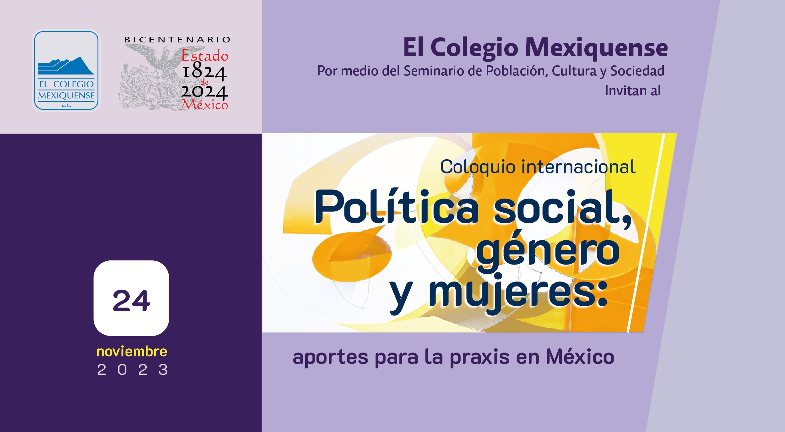 Coloquio internacional. Política social, género y mujeres: aportes para la praxis en México