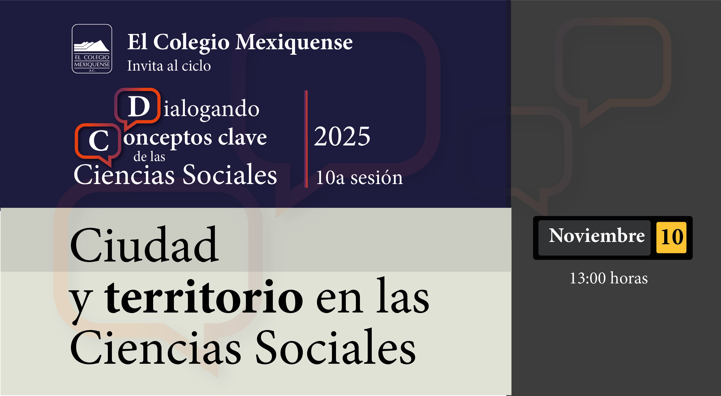 Ciudad y territorio en las Ciencias Sociales 