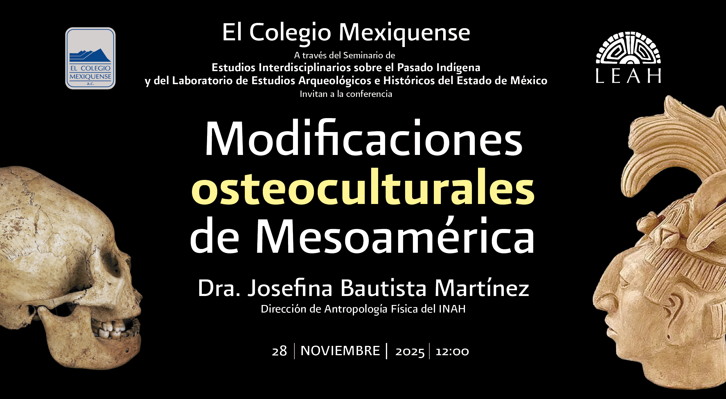 Conferencia.Modificaciones osteoculturales de Mesoamérica